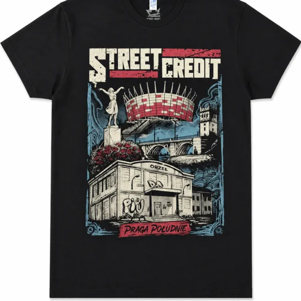 T-shirt Praga Południe #1