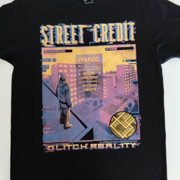 T-shirt Glitch Reality