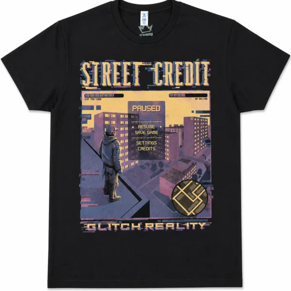 T-shirt Glitch Reality