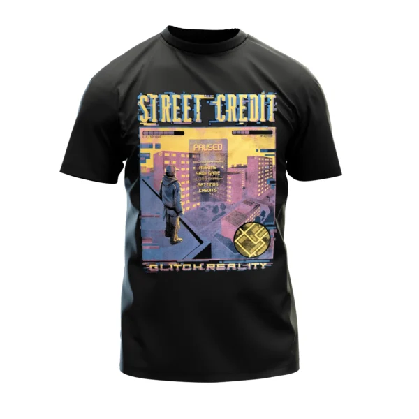 T-shirt Glitch Reality