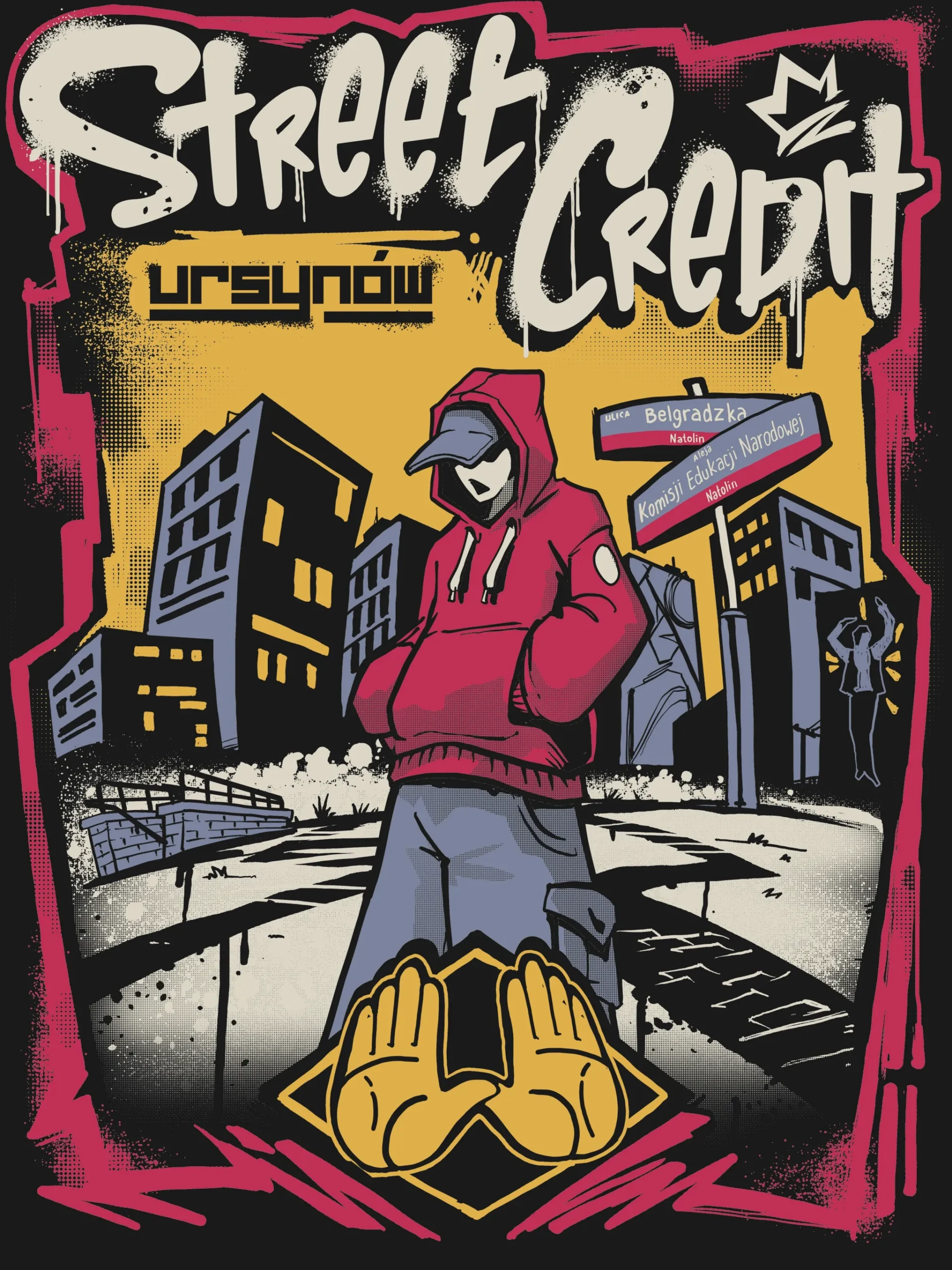 T-shirt Ursynów - obrazek 2