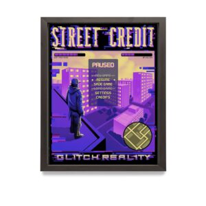 Plakat Glitch Reality