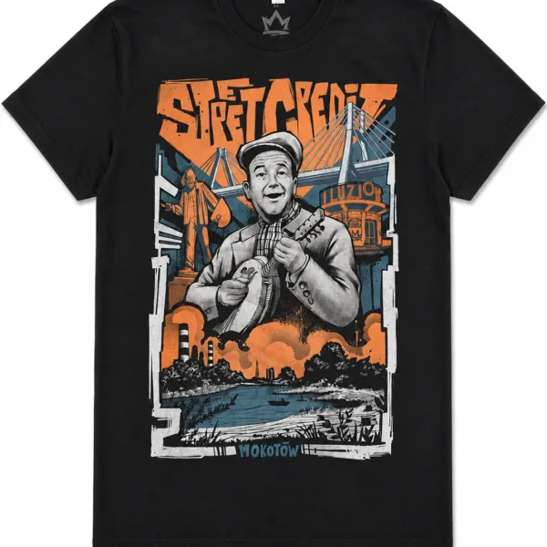 T-shirt Mokotów Street Credit x Proceente