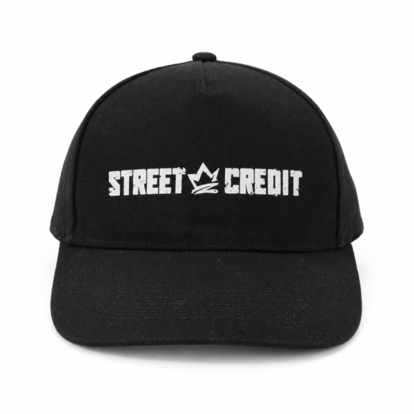 Street Credit Logo Linia, Czapka z Daszkiem - Bejsbolówka