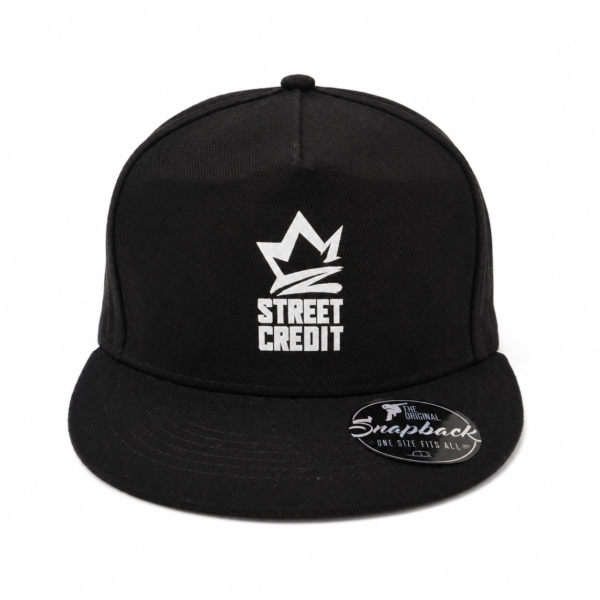 Street Credit Logo Stack, Czapka z Daszkiem - Snapback