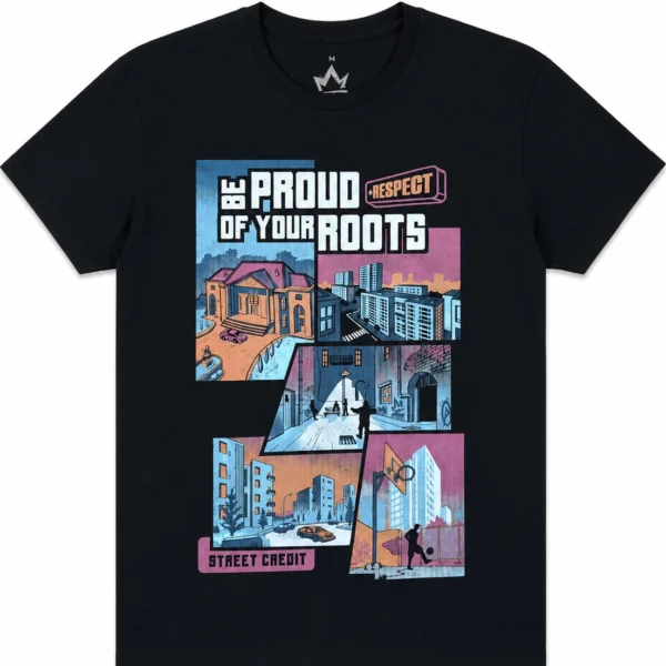 T-shirt Be Proud of Your Roots II (styl GTA)