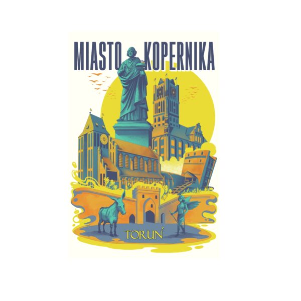 Plakat Miasto Kopernika