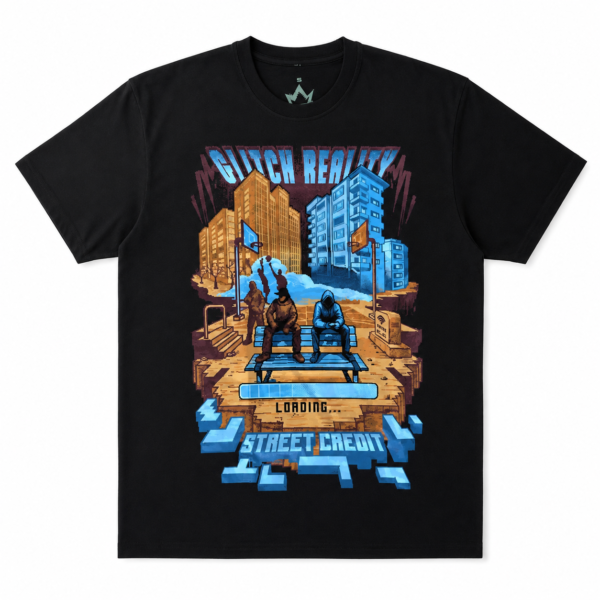 T-shirt Glitch Reality II (Pixel Art)