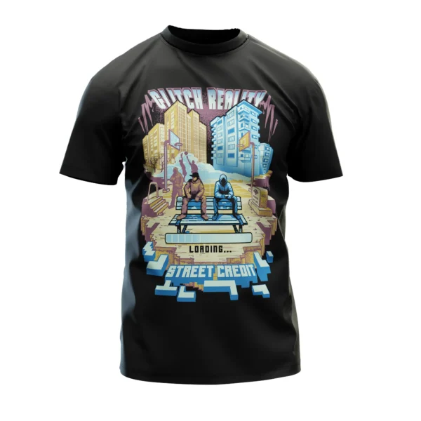 T-shirt Glitch Reality II (Pixel Art)